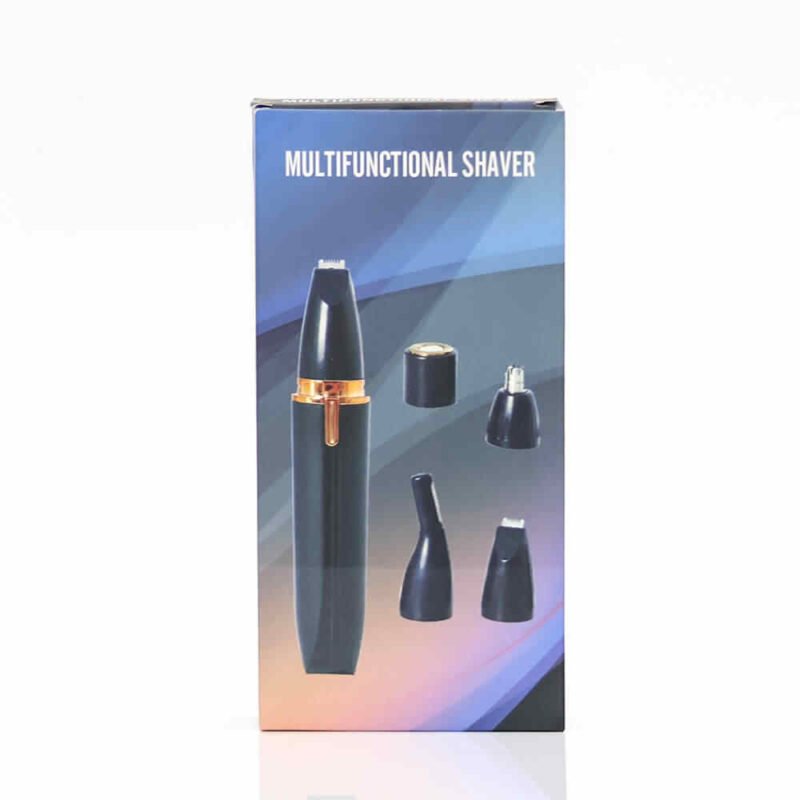 4 ইন 1 পেইনলেস ইলেকট্রিক হেয়ার রিমুভার ও ট্রিমার – নারী ও পুরুষের জন্য ব্যক্তিগত গ্রুমিং ডিভাইস